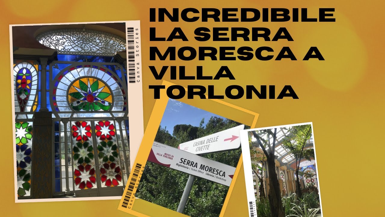 La meraviglia della SERRA MORESCA a Villa TORLONIA #serramoresca #villatorlonia #roma