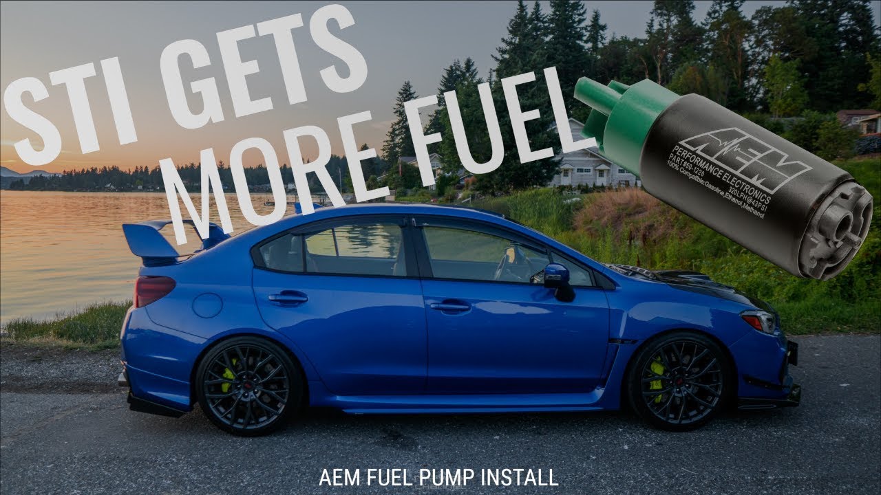 AEM FUEL PUMP DIY INSTALLATION GUIDE | 2015-2020 SUBARU WRX STI