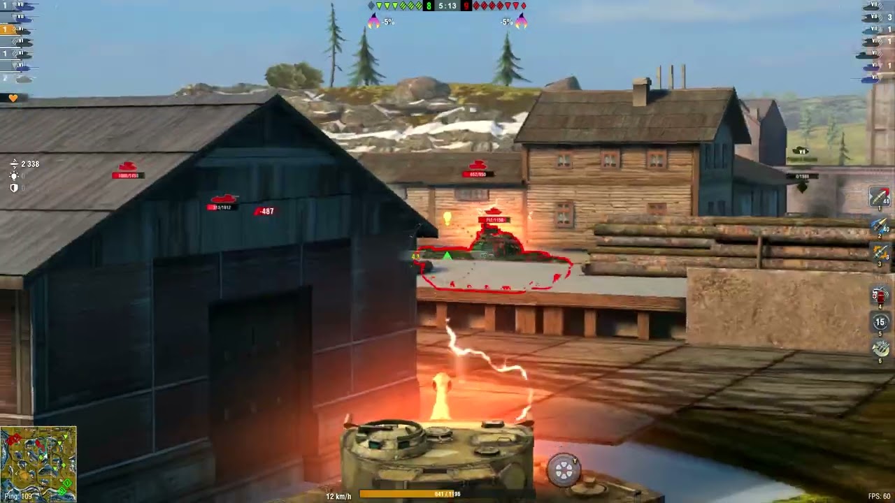 Tiger 131 - 2 vehiculos destruidos - 3 969 daño