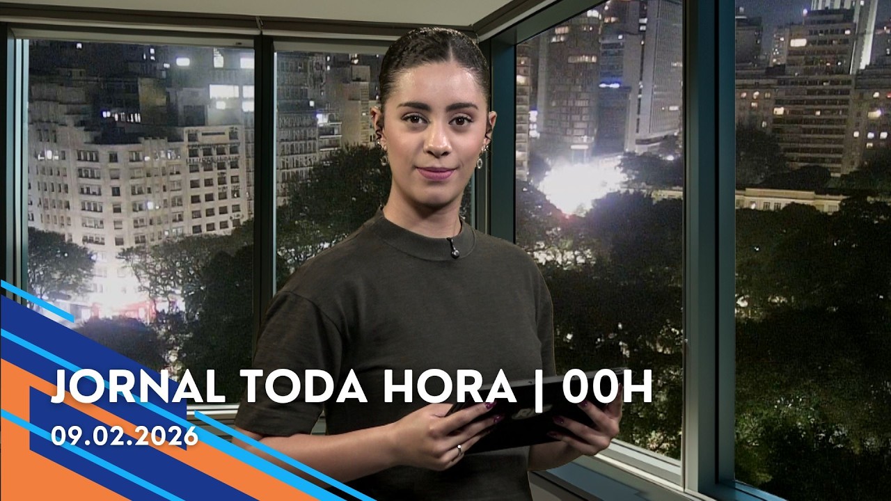 Jornal Toda Hora | 00H | Segunda-feira (09/Fev/2026)