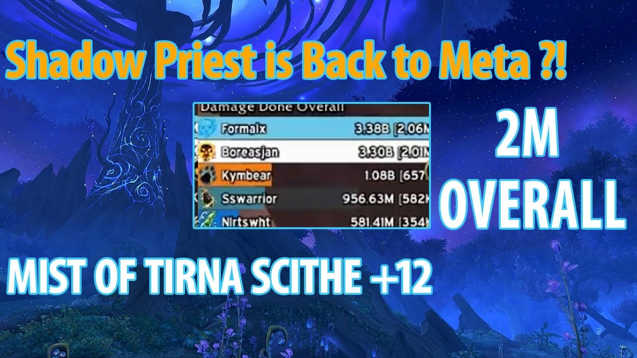 Shadow Priest POV | Mists of Tirna Scithe + 12 Beta