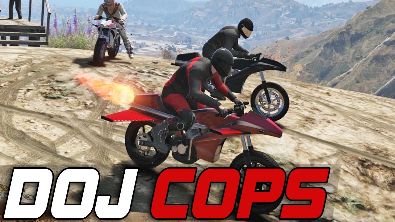 Dept. of Justice Cops #235 - Rocket Bike (Criminal)