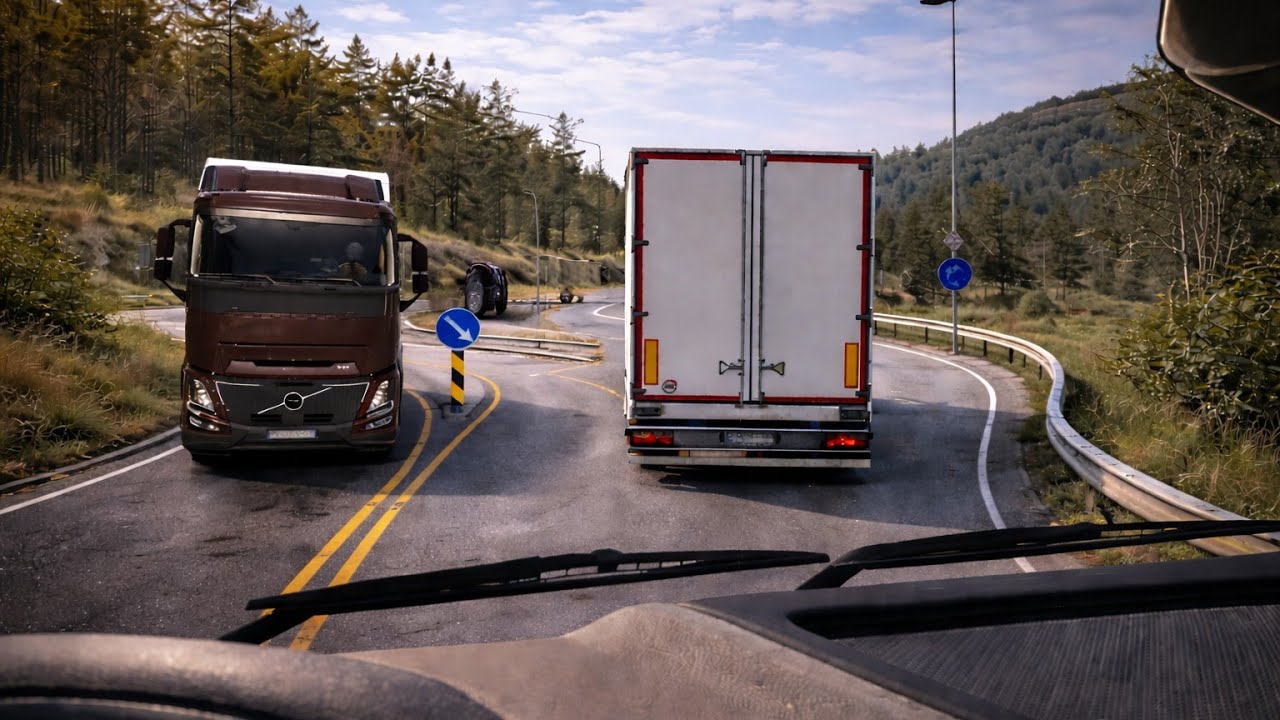 Calm & Realistic Truck Driving | DAF XF 105 Immersive ETS2 Experience