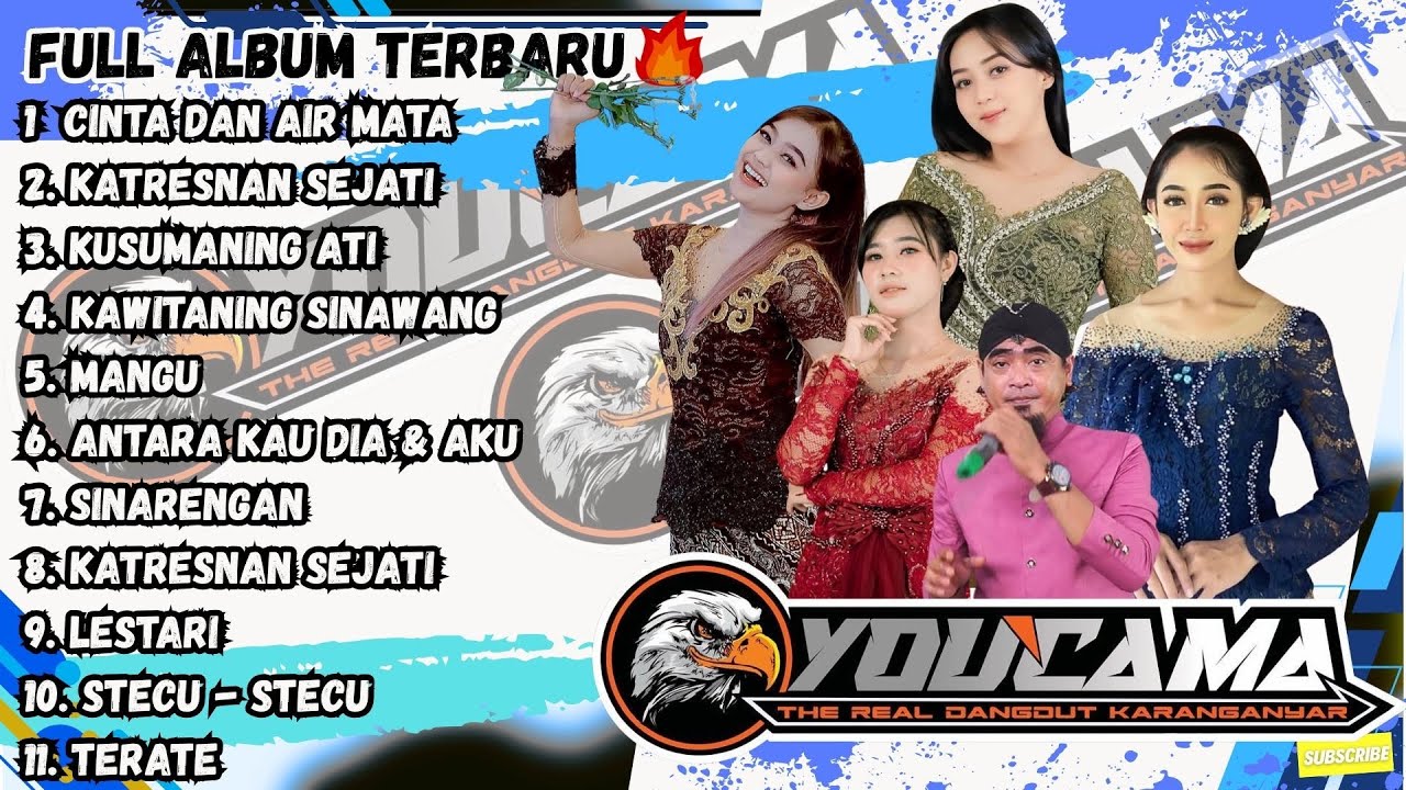 FULL ALBUM YOUCAMA DANGDUT Karanganyar - KAWITANING SINAWANG-KUSUMANING ATI-KATRESNAN SEJATI-STECU