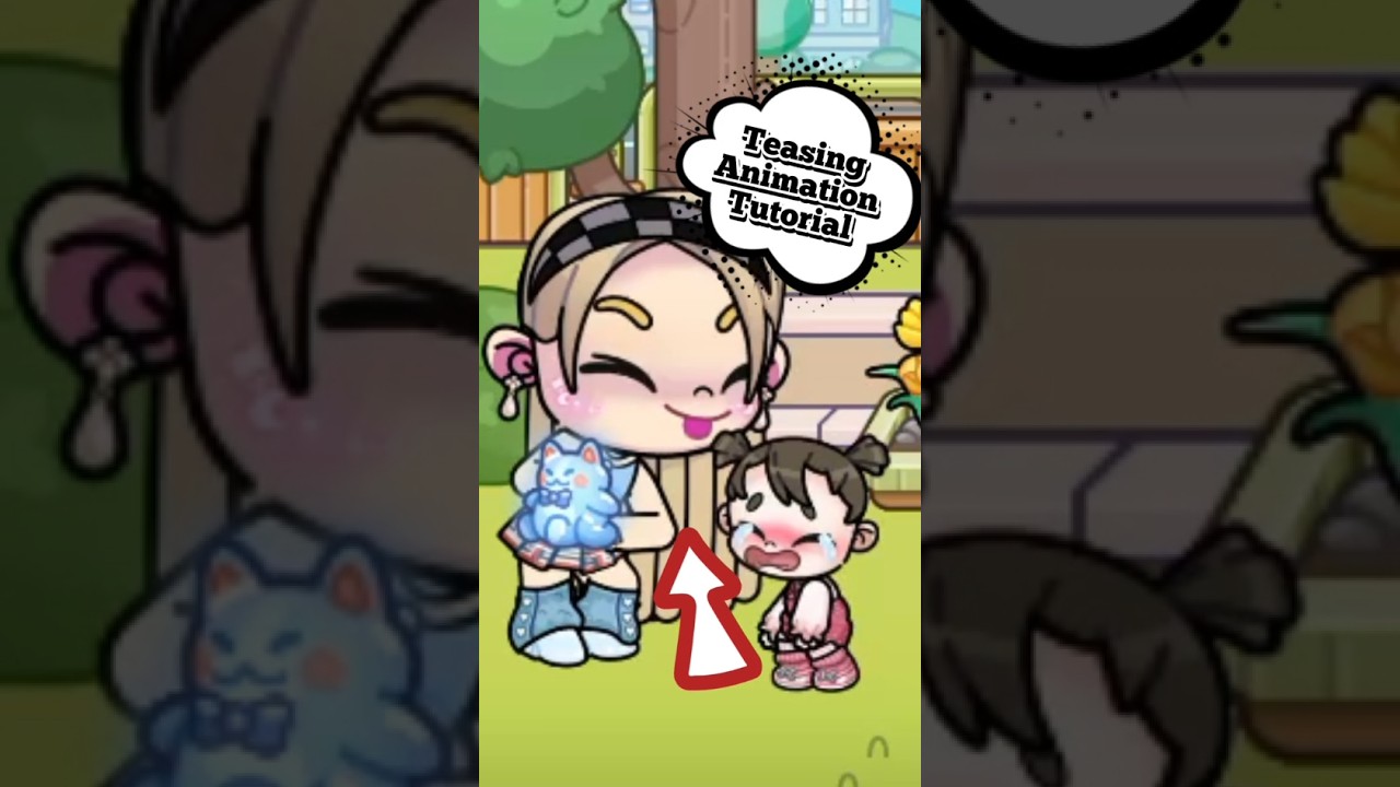 👻 Teasing Animation Tutorial 😂 #avatarworld #avatarworldhacks