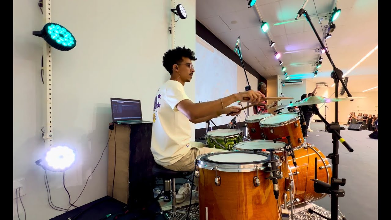 Digno é o Senhor | Drum Cam | #drumcover | Igreja Zōsa