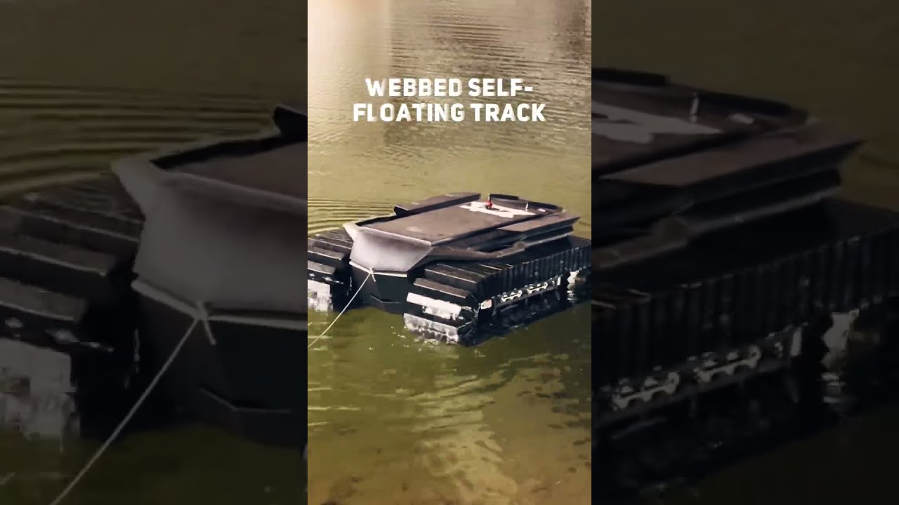 Amphibious UGV #shorts #ugv #drone #robotics #fpv #rc #ground #military #mission #militarytech