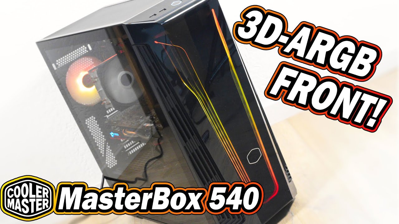 Mit 3D-ARGB-Beleuchtung - Cooler Master MasterBox 540 Gehäuse Test