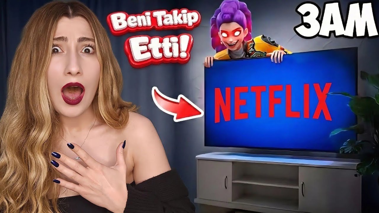 ASLA Gece 3'te Netflix İZLEMEYİN! 😱⚠️ (Deep Web Netflix)