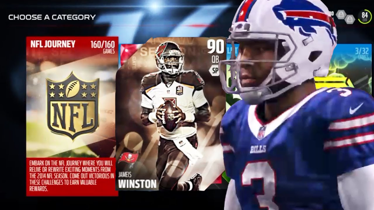 Beating All the NFL Journey Solo Challenges - 90 OVR Jameis Winston! - MUT 16 Ep. #0