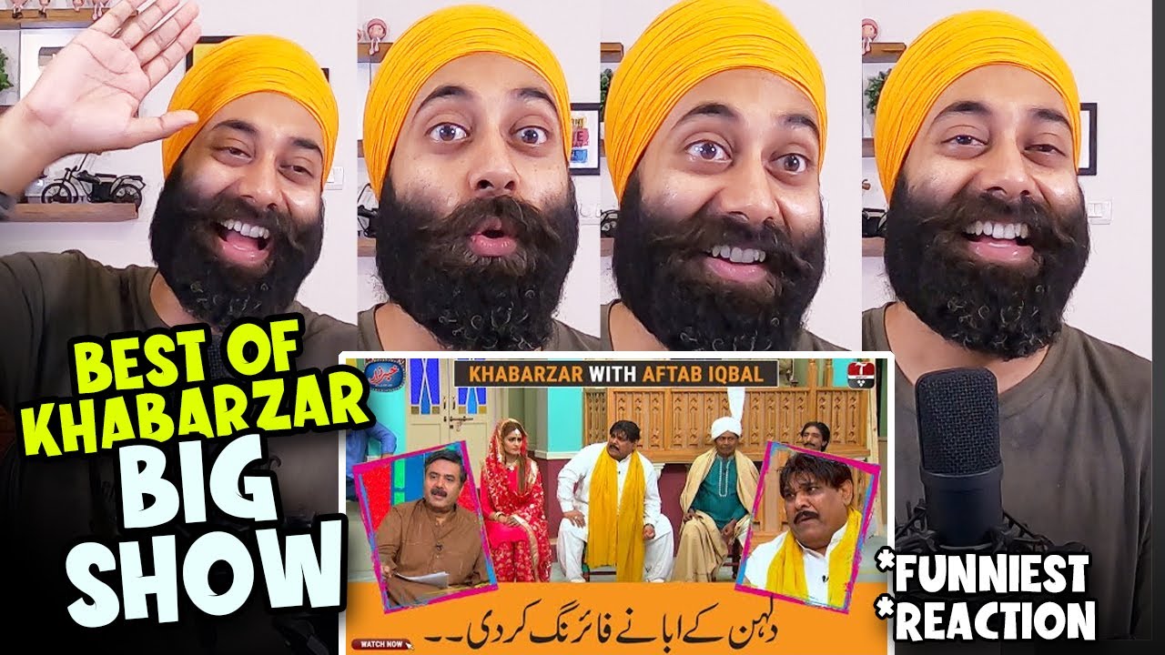 Punjabi Reaction on Best of Khabarzar | Aftab Iqbal | Ammanullah | BIG SHOW | PRTV