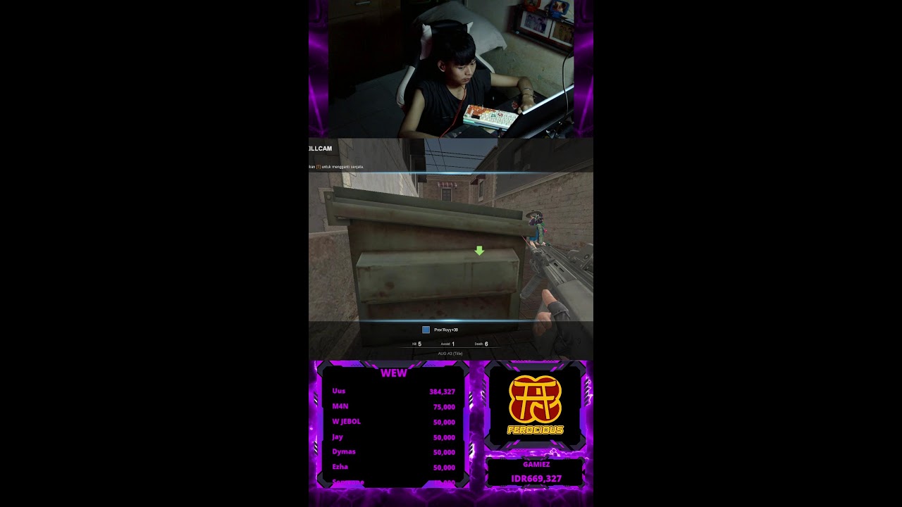 KAREM DAY 17 #pointblank #streamer #shorts