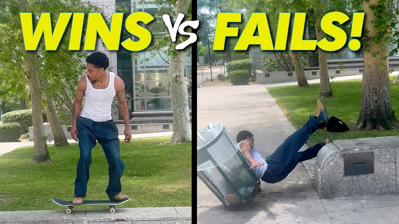 Wins Vs Fails | Hero Moves to Hard Falls