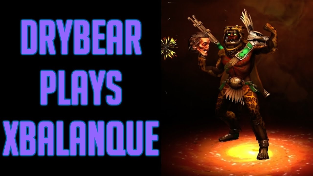 SMITE Drybear plays Xbalanque - Live Gameplay Commentary