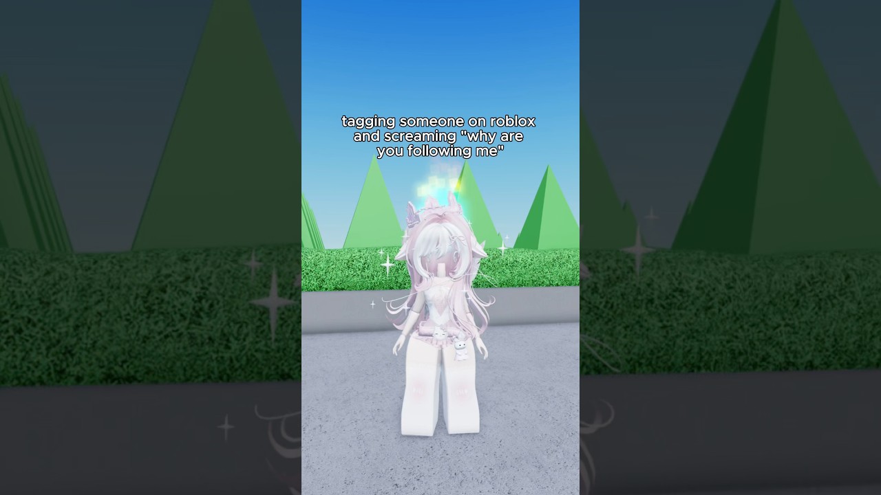 Отмечаю кого-то в Roblox и кричу: &laquo;Почему ты на меня подписан?&raquo; #funnyroblox #robloxmemes #roblox