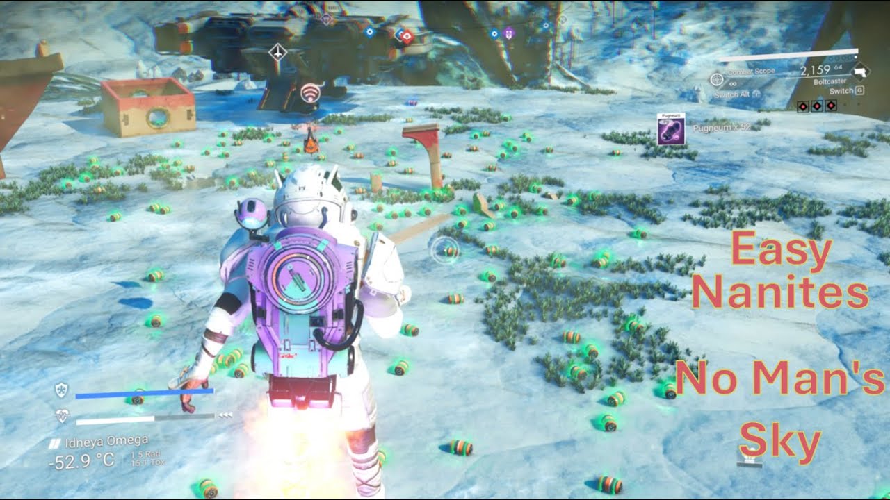 Easy Nanites Farm in No Man’s Sky | Sentinel Glass Method