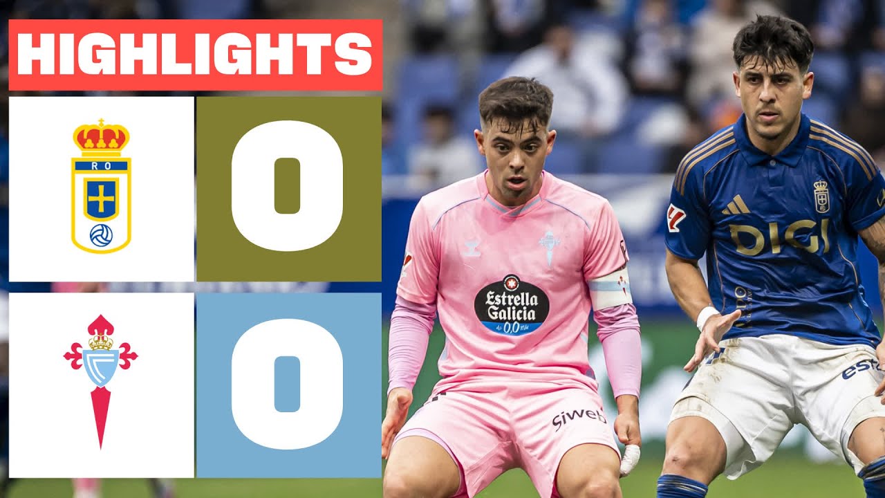 REAL OVIEDO 0 - 0 CELTA | RESUMEN LALIGA EA SPORTS