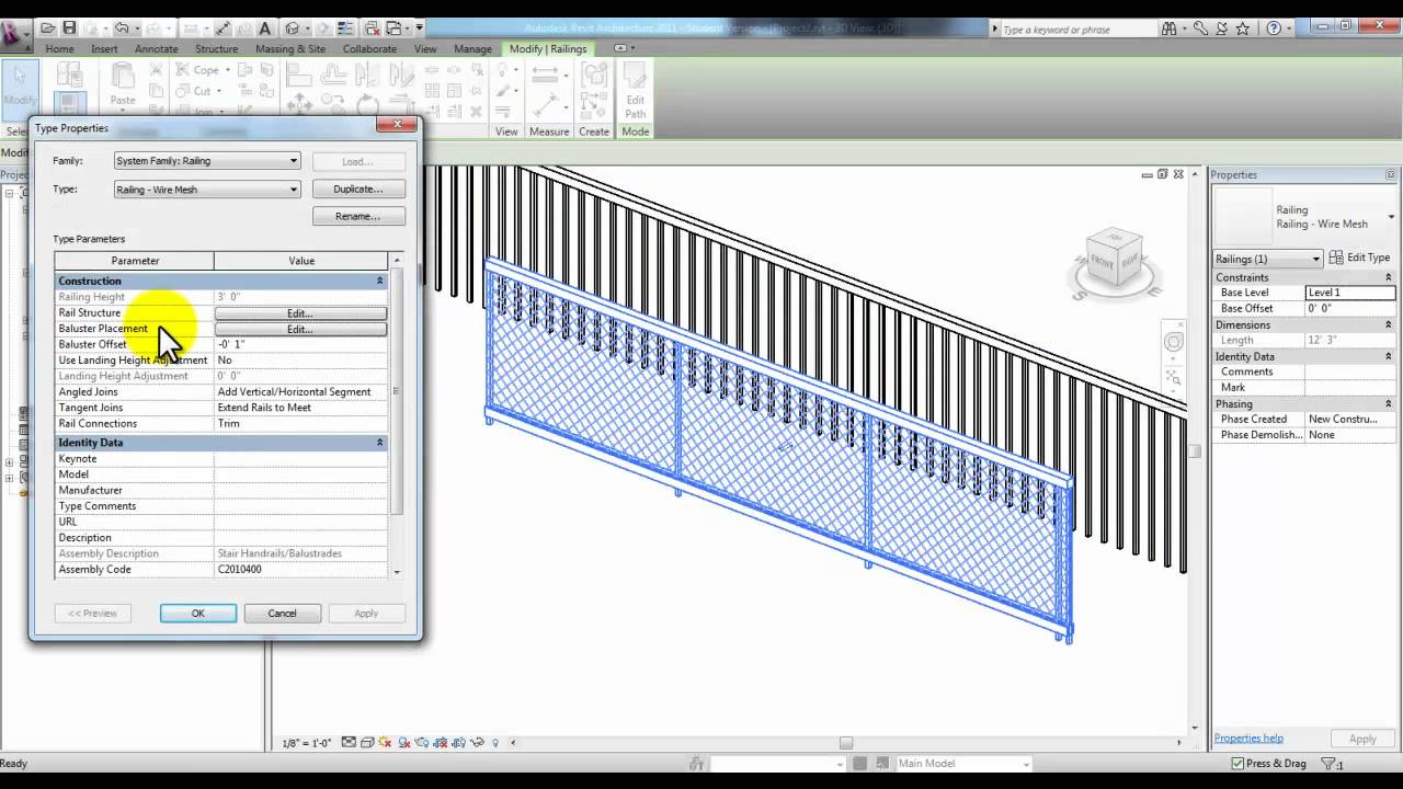 Railing and Stairs Video