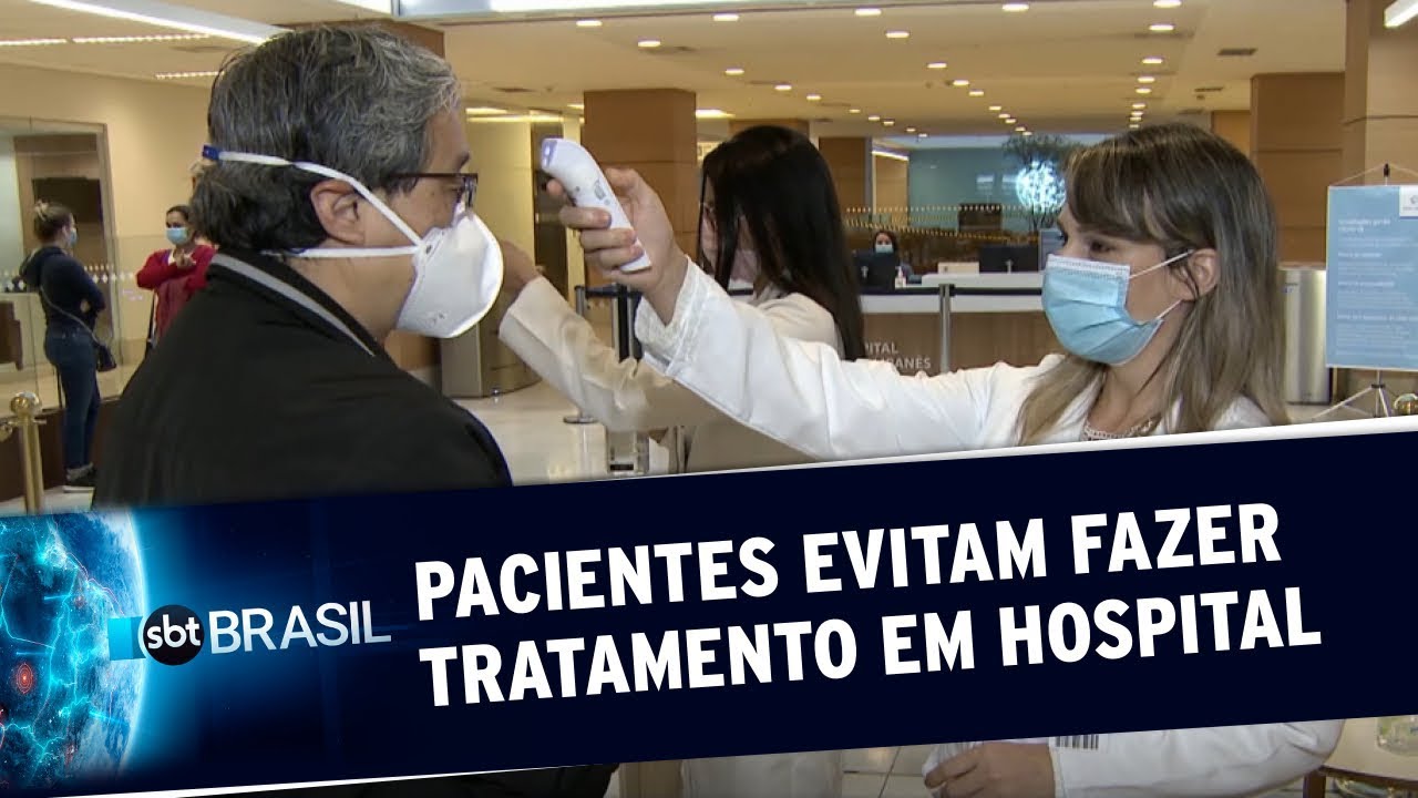 Pacientes com doenças crônicas evitam ir aos hospitais por medo da Covid-19 | SBT Brasil (08/05/20)