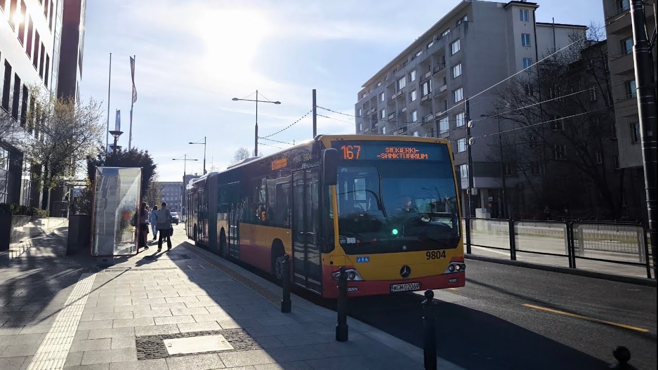 Mercedes Conecto LF G #9804 [🚍167] Mobilis Warszawa