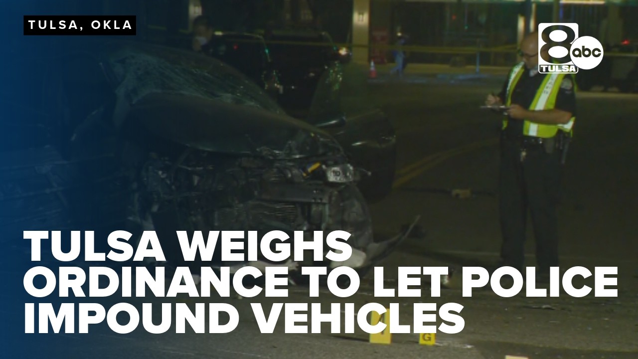 Tulsa weighs ordinance to let police impound vehicles in reckless driving cases