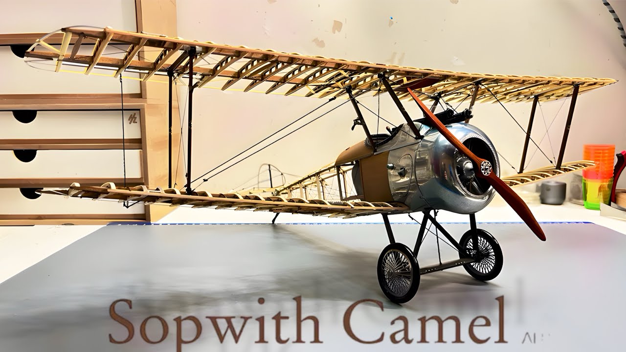 Artesania Latina 1/16 Scale Sopwith Camel : Step By Step Video Tutorial - Completed Model