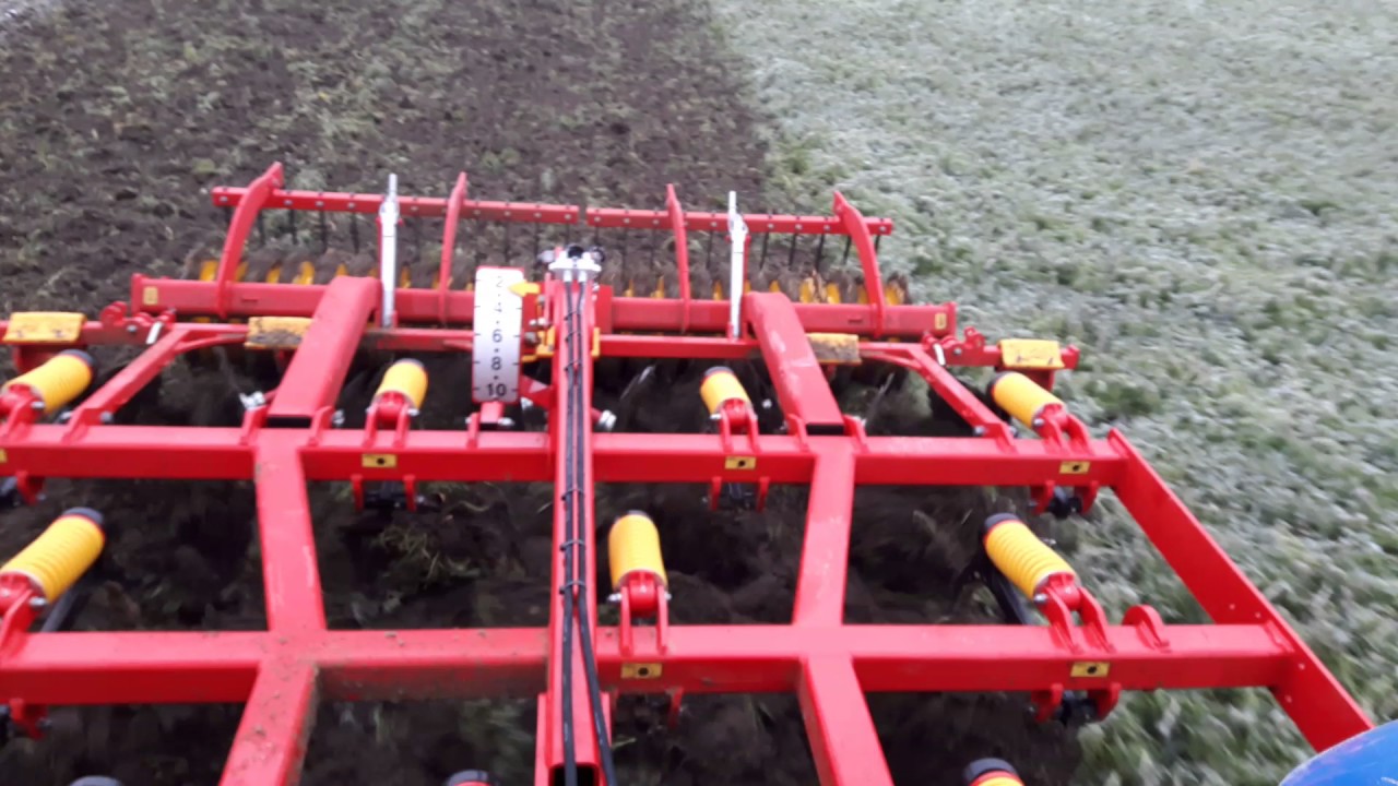 New Holland T6080 vaderstad cultus 300