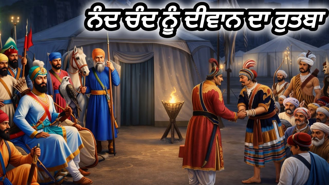 ਭਾਈ ਨੰਦ ਚੰਦ ਨੂੰ ਦੀਵਾਨ ਦਾ ਰੁਤਬਾ ਦੇਣਾ || ਸ਼੍ਰੀ ਗੁਰੂ ਗੋਬਿੰਦ ਸਿੰਘ ਜੀ ਮਹਾਰਾਜ || Giani Sher Singh ji katha