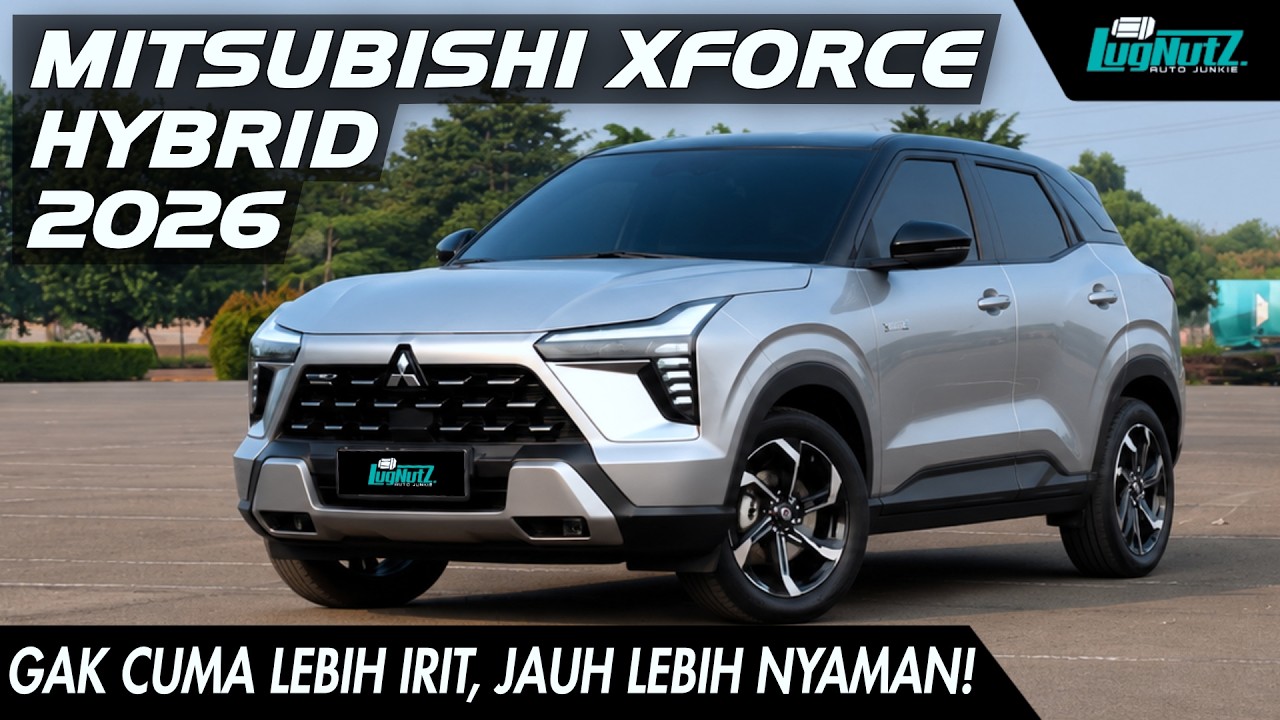 1172 Kilometers on a Full Tank! Not Just MORE EFFICIENT, Is the 2026 Mitsubishi XForce Hybrid ALS...