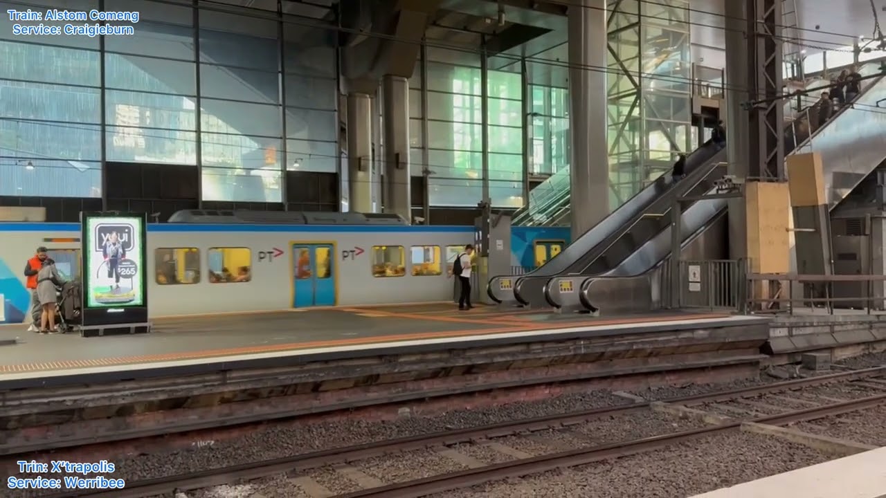 Trains at Southern Cross
