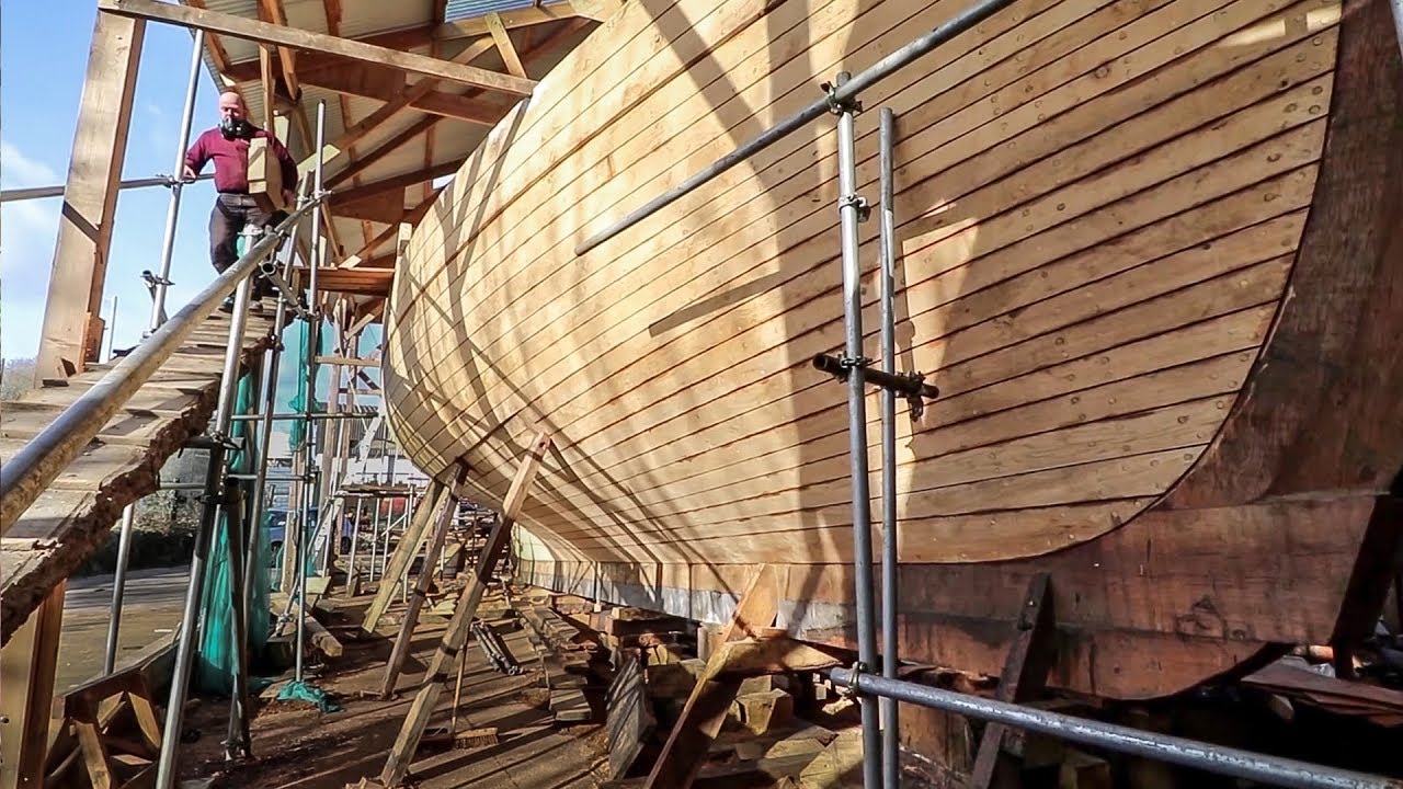 Massive New Pilot Cutter Build / Ferry Planks - Rebuilding Tally Ho EP17