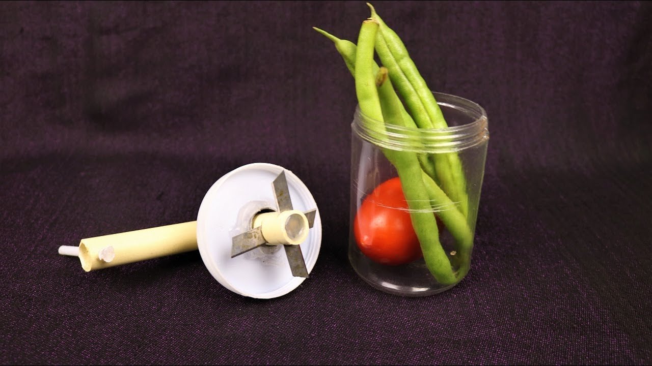 How to make a hand cranked mixture grinder !