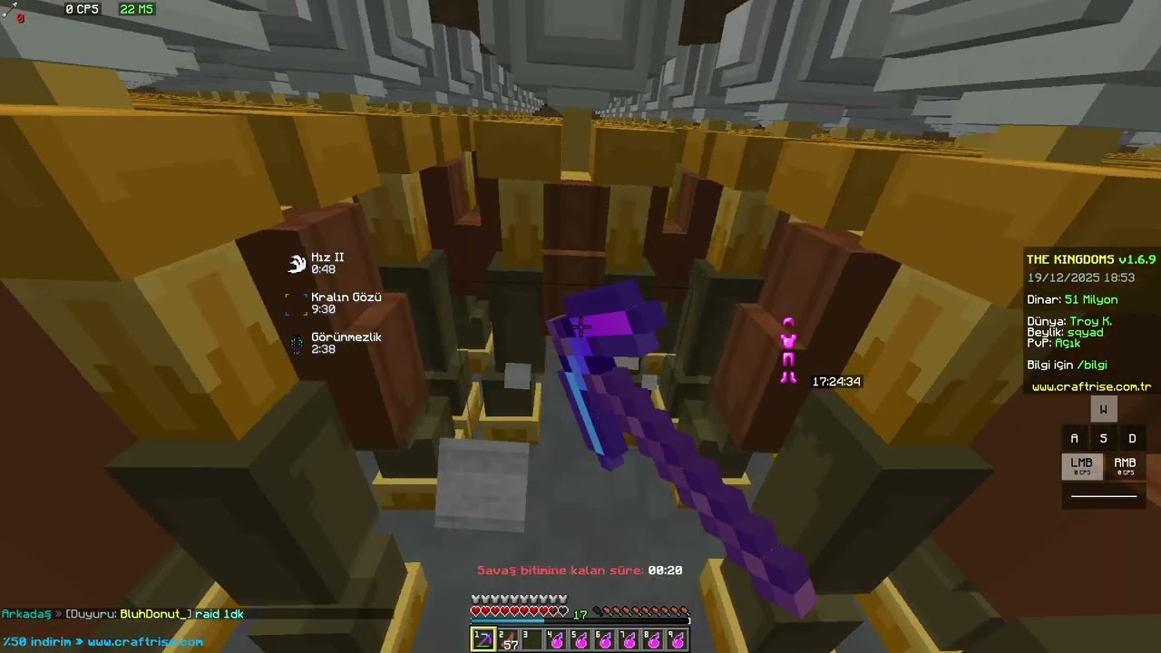 Küçük Raid Video Craftrise The Kingdoms