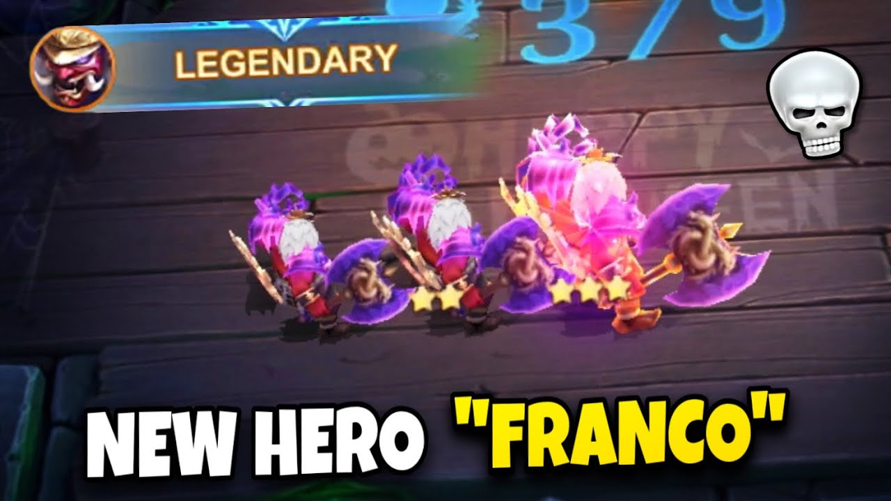 NEW UPDATE FRANCO 3STAR “LEGENDARY” | NEW COMBO LYLIA‼️ MAGIC CHESS ~ GO GO