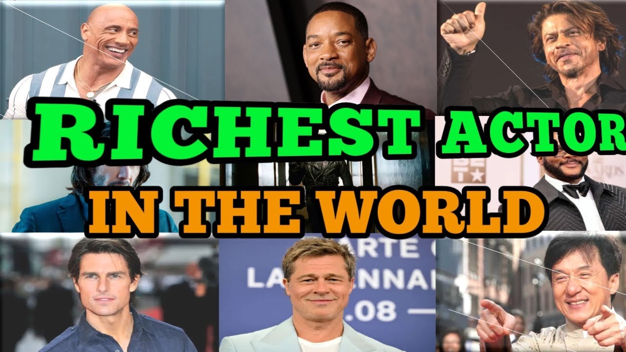 Richest Actor In The World 2025 || Top 20 Actors Networth || Richest Actors 