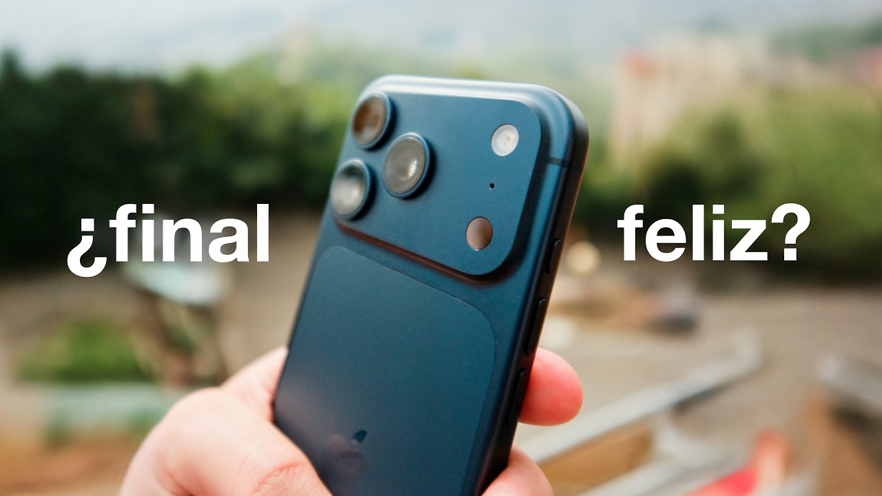 Usuario de iPhone pasa un fin de semana de amor con el iPhone 17 Pro.
