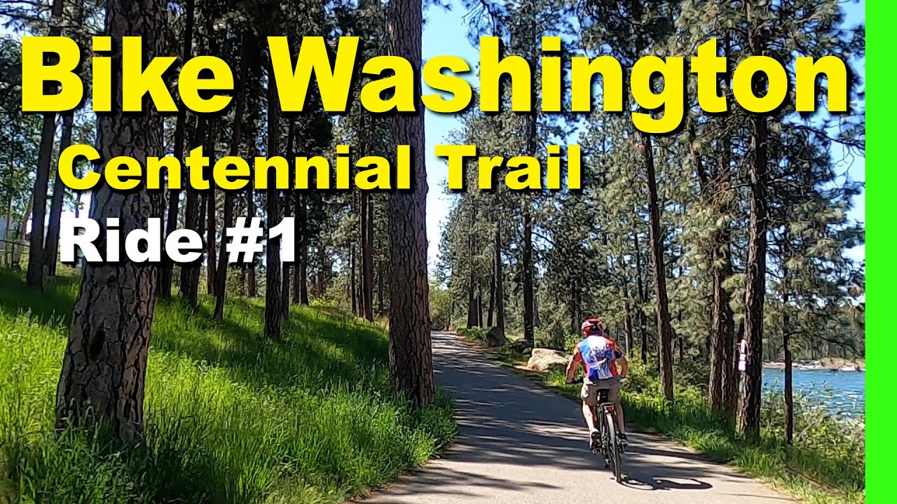 30 Minute Virtual Bike Ride | Centennial Trail | Spokane Valley Washington | Cycling Workout