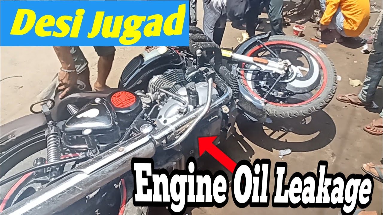 Engine Oil Leakage In Royal Enfield | Problem and Solutions | Royal Enfield Oil Bolt Problem |