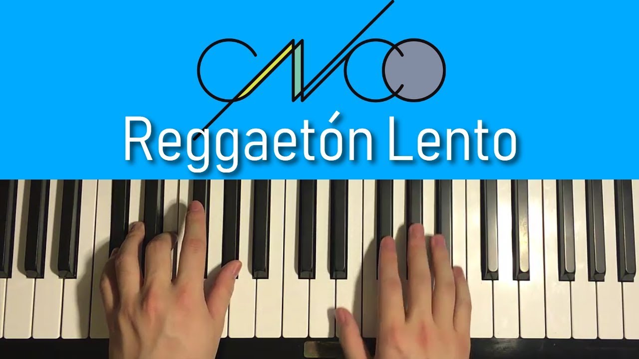 HOW TO PLAY - CNCO - Reggaetón Lento (Bailemos) (Piano Tutorial Lesson)
