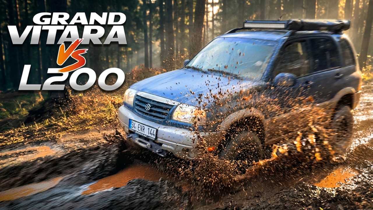 Stock L200 🆚 Modified Grand Vitara | Off-Road 4x4 Mud Challenge
