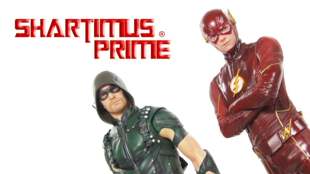 Arrow and Flash CW TV Series Kotobukiya ArtFX+ DC Comics Statue Review