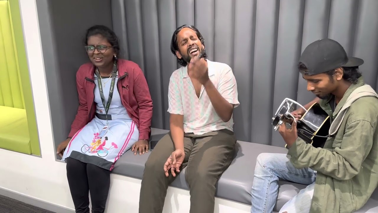 Surprising a Chennai ponnu with improv songwriting | Rithesh | DBM Vircon