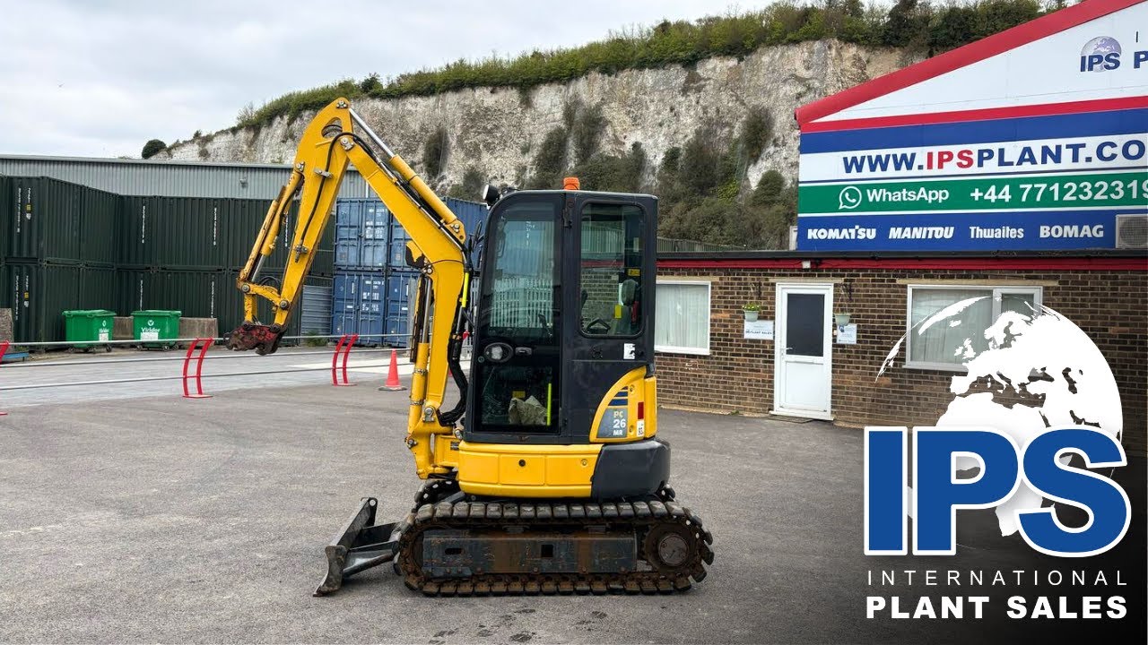 2019 Komatsu PC26 MR-3 Mini Digger For Sale - M09161