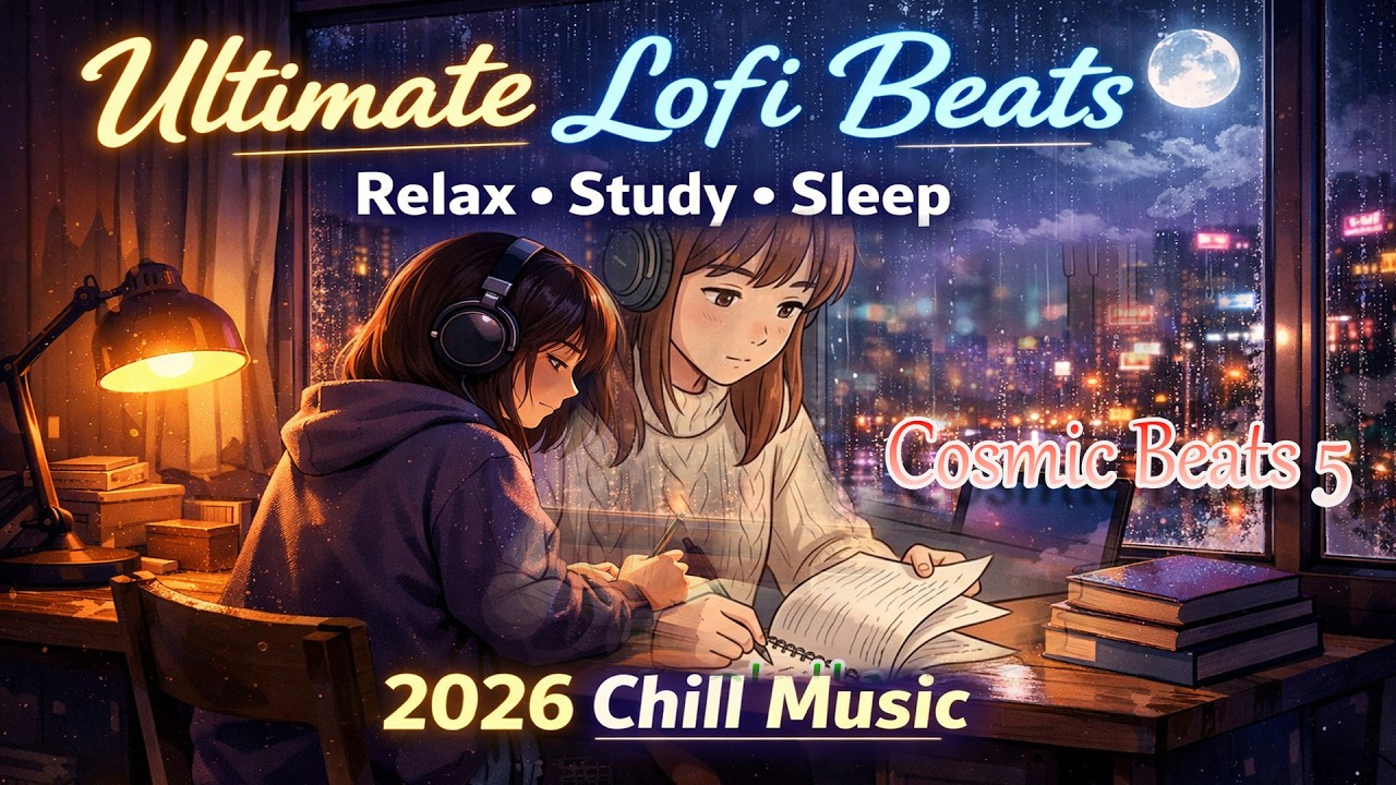 2026 Ultimate Mind Relaxing Lofi Beats 🎧  Deep Focus 📚Study 🎧Music  Sleep, 🌙Relax & Chill