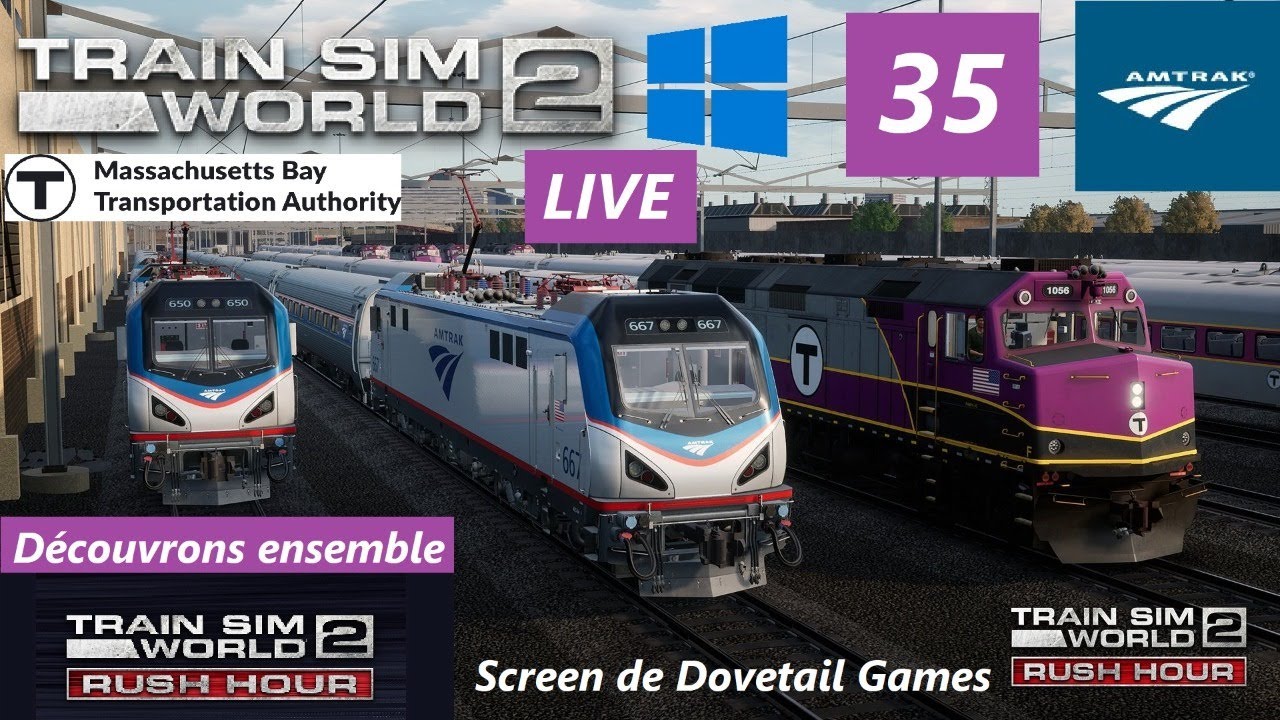 LIVE | Découvrons ensemble Rush Hour ! | [FR] Train Sim World 2 PC Ep. 35