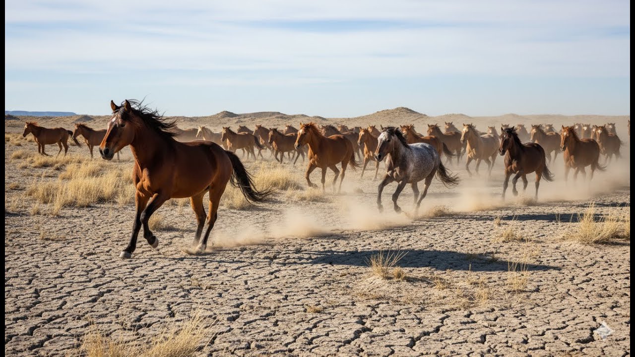 25 Wild Horses Were Set Loose in Dutch Wetlands: The Aftermath 30 Years Later