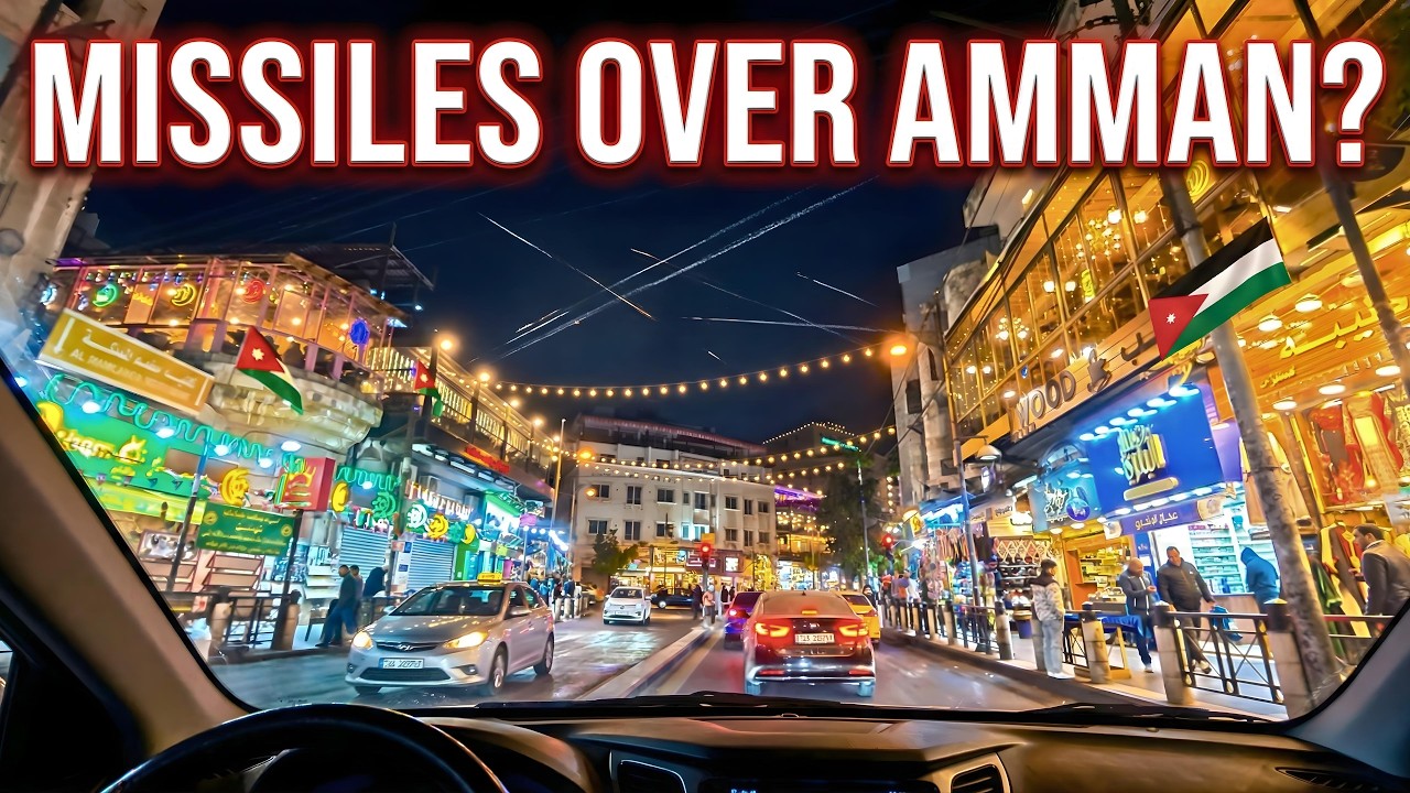 Middle East War: The Reality of Amman Streets Under 