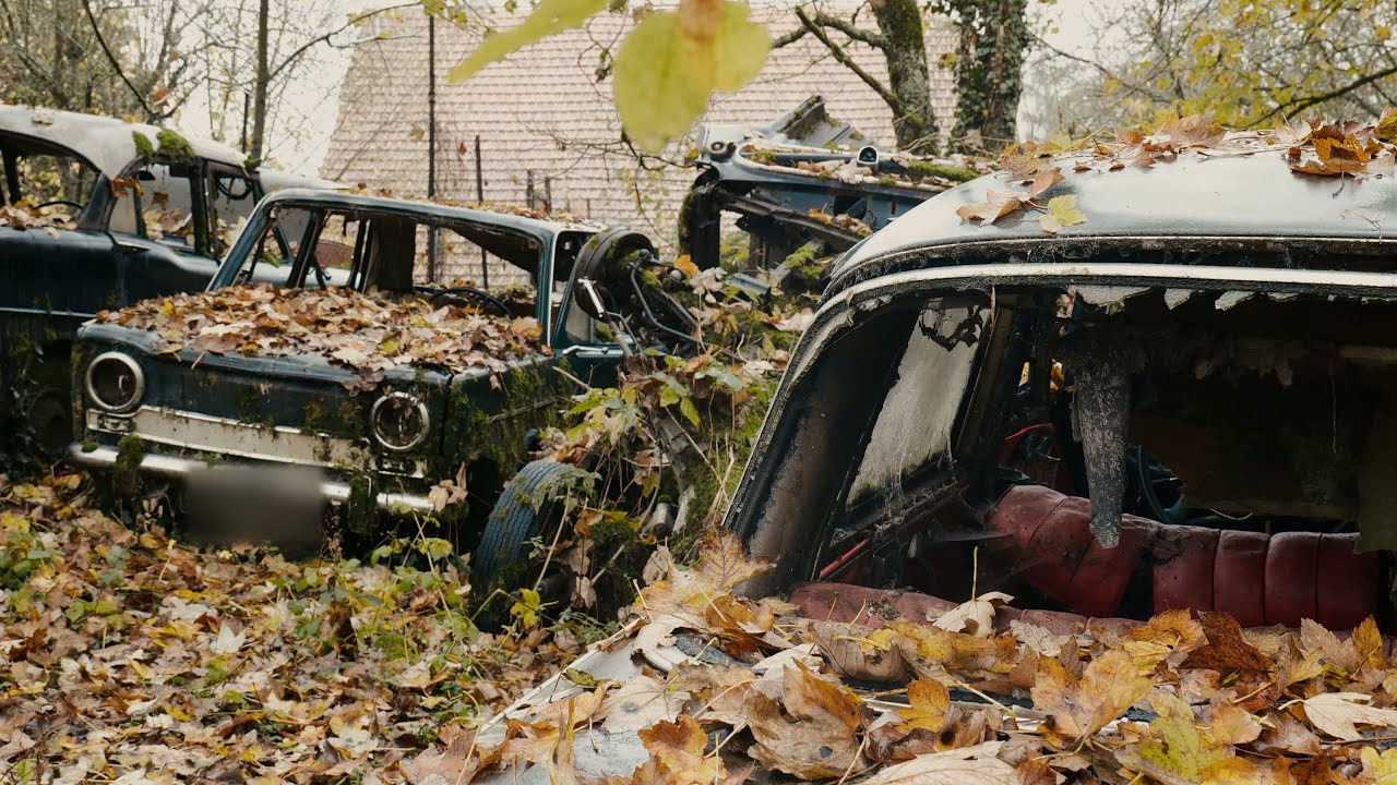 1 MILLION D'EUROS DE VOITURES ABANDONNEES ! 🤯 #URBEX ! (134)