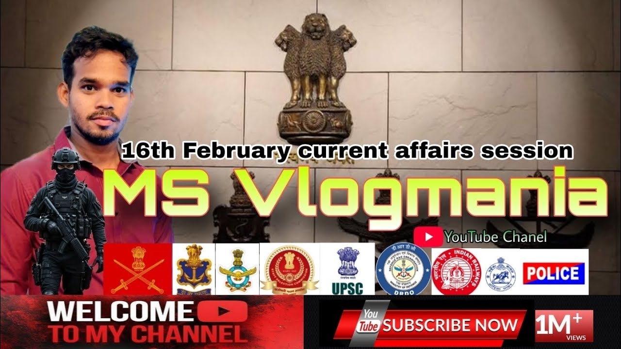 16th February current affairs 