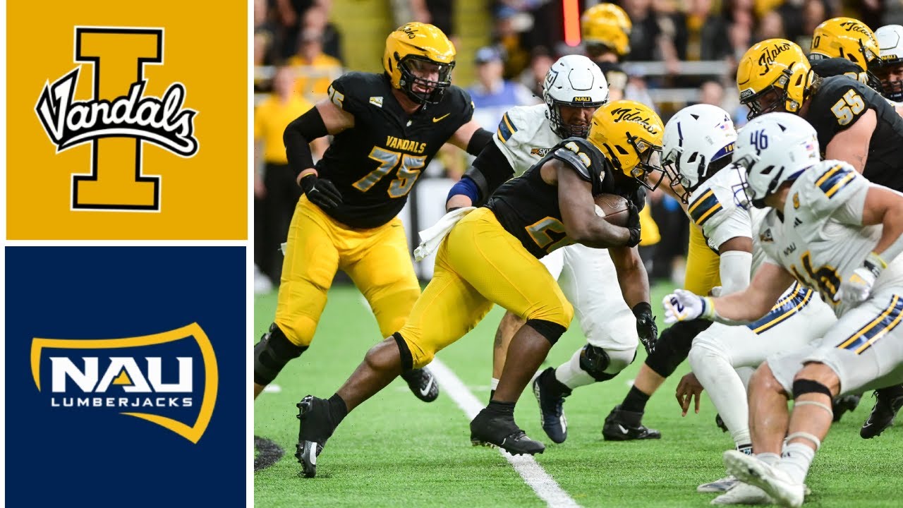 Idaho vs #22 Northern Arizona Highlights | 2025 College Football Week 10